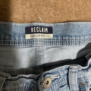 Men's Light Blue Bootcut Jeans